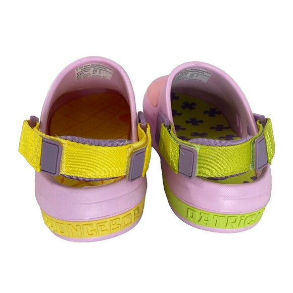 NWOT SpongeBob SquarePants & Patrick Star Clogs Sandals Shoes Ground Up Men 10 - Picture 4 of 7